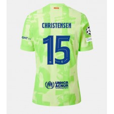 Barcelona Andreas Christensen #15 Tredjedrakt 2024-25 Kortermet